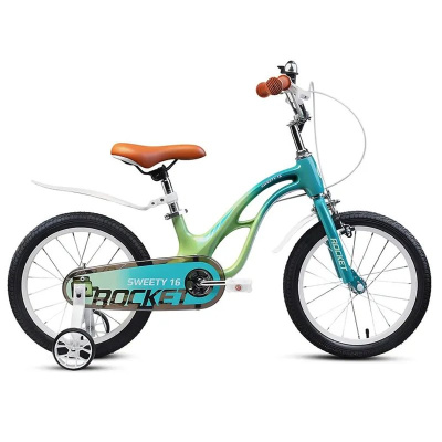 Велосипед двухколёсный 16 Rocket Sweety 16.SWEETY.GN.26 зелёный